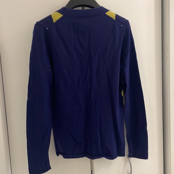 J.Crew v-neck Argyle sweater - Small - Picture 2 of 2